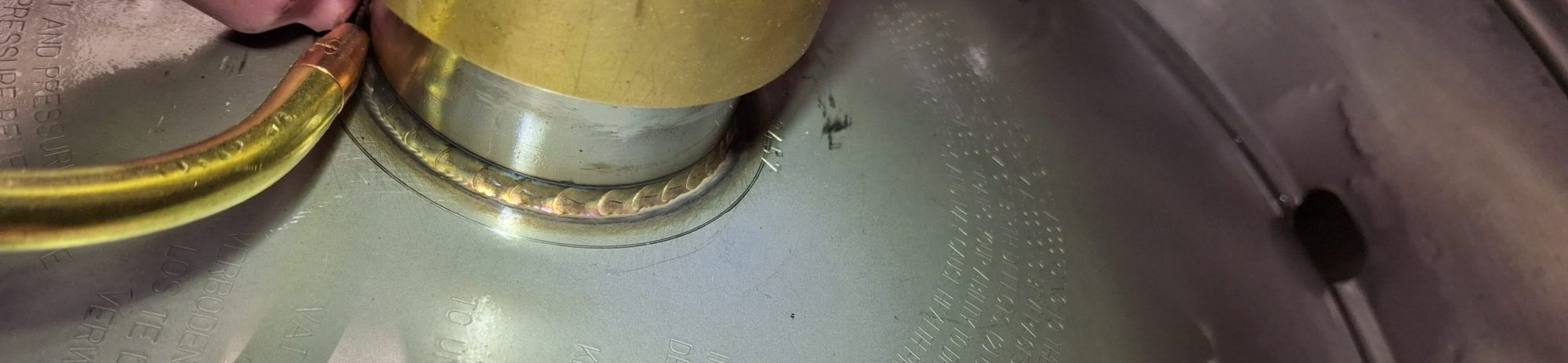 Muffennaht-Schweißen - ellmers GmbH - Mobiler Keg Reparaturservice