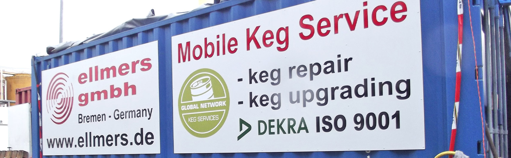 New collaboration with GNKS - ellmers GmbH - Mobiler Keg Reparaturservice
